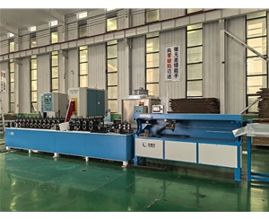 湖北高频焊门窗铝隔条成型设备